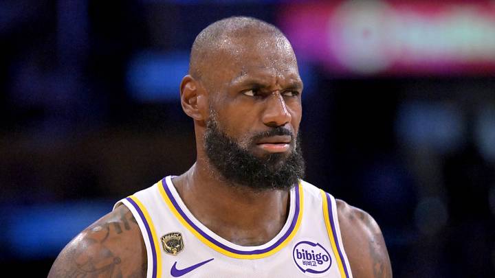 May 9, 2026; Los Angeles, California, USA; Los Angeles Lakers forward LeBron James (23) reacts after a foul in game three of the second round of the 2026 NBA Playoffs against the Oklahoma City Thunder at Crypto.com Arena. Mandatory Credit: Jayne Kamin-Oncea-Imagn Images May 9, 2026; Los Angeles, California, USA; Los Angeles Lakers forward LeBron James (23) reacts after a foul in game three of the second round of the 2026 NBA Playoffs against the Oklahoma City Thunder at Crypto.com Arena. Mandatory Credit: Jayne Kamin-Oncea-Imagn Images