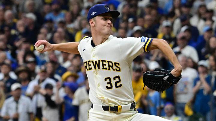 Jacob Misiorowski gets the ball in Game 1 against the Dodgers. Jacob Misiorowski gets the ball in Game 1 against the Dodgers.