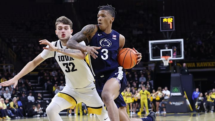 Penn State Nittany Lions guard Nick Kern Jr. (3)