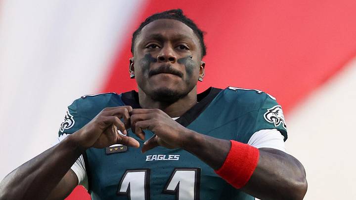 Philadelphia Eagles wide receiver A.J. Brown Philadelphia Eagles wide receiver A.J. Brown