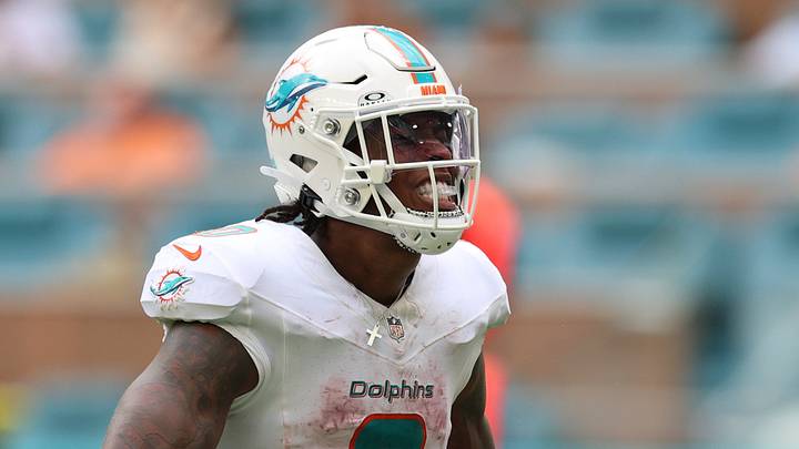 Miami Dolphins running back Ollie Gordon II Miami Dolphins running back Ollie Gordon II