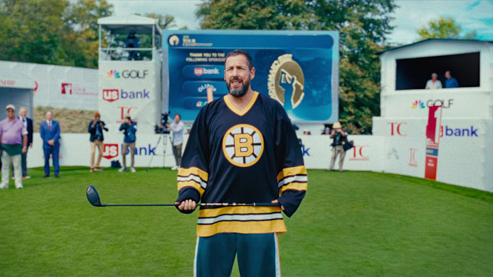 HAPPY GILMORE 2. Adam Sandler as Happy Gilmore in Happy Gilmore 2. Cr. Courtesy of Netflix © 2025.