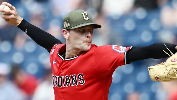 May 17, 2026; Cleveland, Ohio, USA; Cleveland Guardians pitcher Codi Heuer (50) throws a pitch during the ninth inning against the Cincinnati Reds at Progressive Field. Mandatory Credit: Ken Blaze-Imagn Images