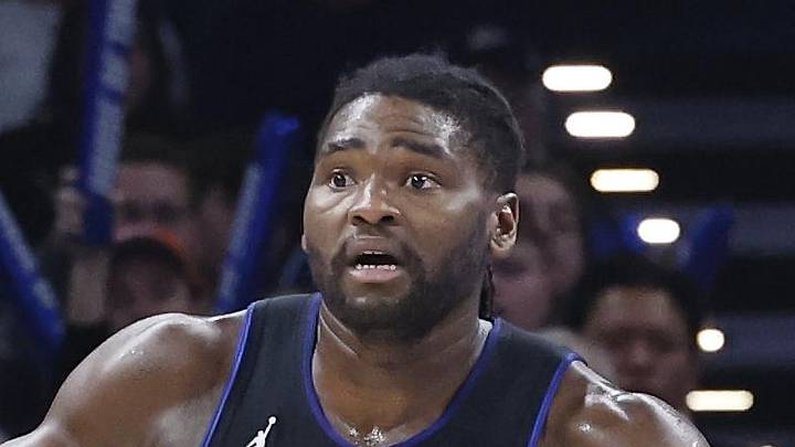 Oct 30, 2023; Oklahoma City, Oklahoma, USA; Detroit Pistons center Isaiah Stewart (28) reacts after a play against the Oklahoma City Thunder during the second quarter at Paycom Center. Mandatory Credit: Alonzo Adams-Imagn Images