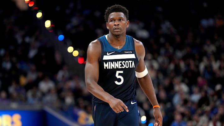 On Tuesday the Timberwolves announced Anthony Edwards was out for 1-2 weeks with a knee injury. 