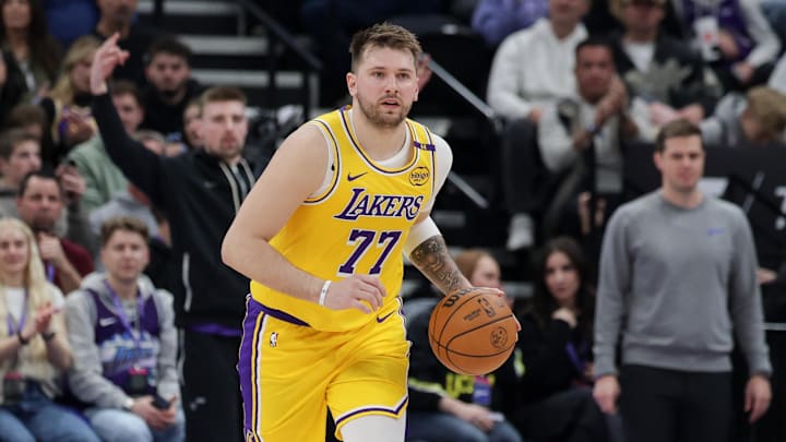 Luka Doncic and the Lakers lost to the Jazz on Wednesday night. Luka Doncic and the Lakers lost to the Jazz on Wednesday night.