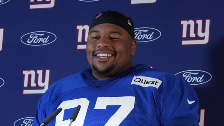 New York Giants defensive tackle Dexter Lawrence II New York Giants defensive tackle Dexter Lawrence II
