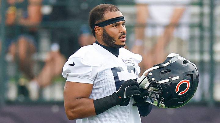 Chicago Bears linebacker T.J. Edwards