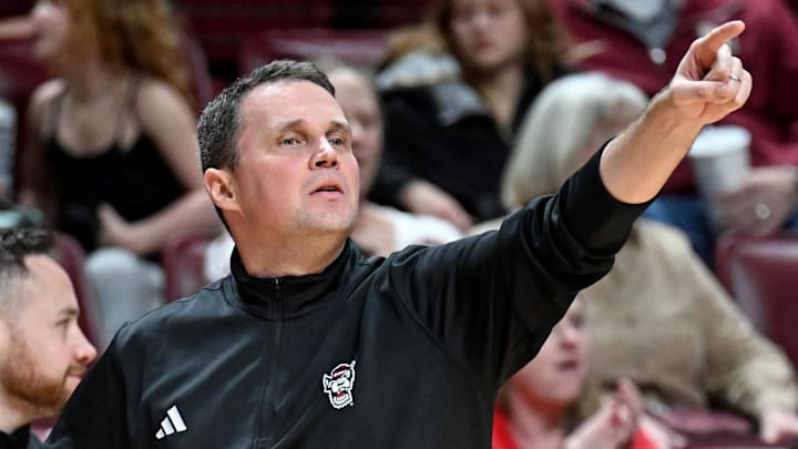 Jan 10, 2026; Tallahassee, Florida, USA; North Carolina State Wolfpack head coach Will Wade during the second half against the Florida State Seminoles at Donald L. Tucker Center. Mandatory Credit: Melina Myers-Imagn Images Jan 10, 2026; Tallahassee, Florida, USA; North Carolina State Wolfpack head coach Will Wade during the second half against the Florida State Seminoles at Donald L. Tucker Center. Mandatory Credit: Melina Myers-Imagn Images