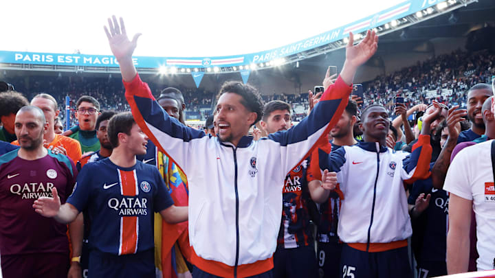 Marquinhos conquistou 10 dos 13 títulos do PSG