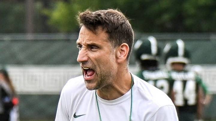 Michigan State’s defensive coordinator Joe Rossi calls out to players during football practice on Thursday, Aug. 6, 2026, in East Lansing. Michigan State’s defensive coordinator Joe Rossi calls out to players during football practice on Thursday, Aug. 6, 2026, in East Lansing.