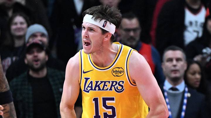 Los Angeles Lakers guard Austin Reaves 