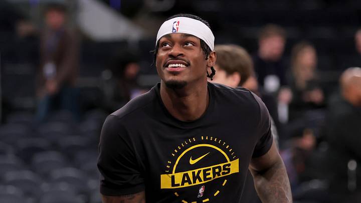 Los Angeles Lakers forward Jarred Vanderbilt
