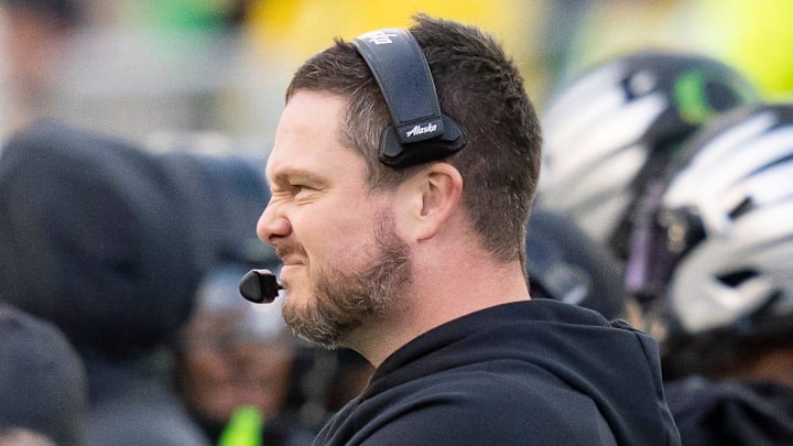 Oregon Ducks Dan Lanning MVP Dante Moore Dakorien Moore jordon davison Big Ten College Football Playoff Wisconsin Badgers 