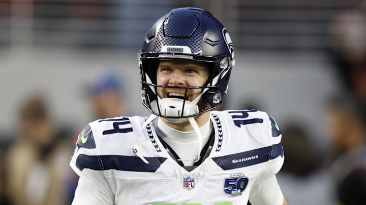 Sam Darnold was listed questionable for the Seahawks’ divisional round game against the 49ers