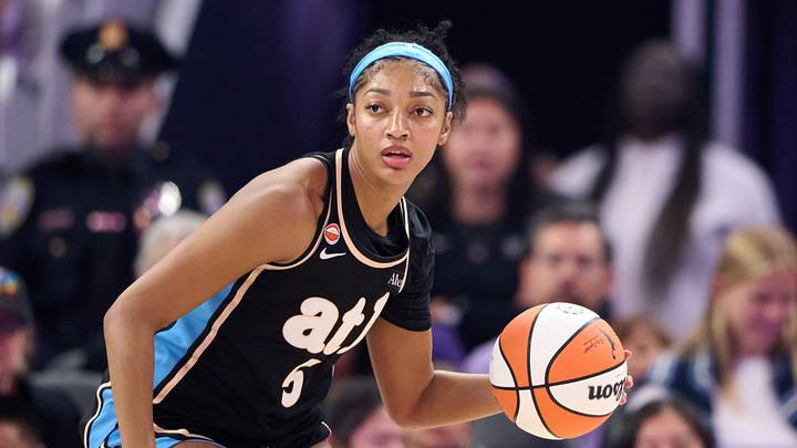 Atlanta Dream forward Angel Reese (5) Atlanta Dream forward Angel Reese (5)