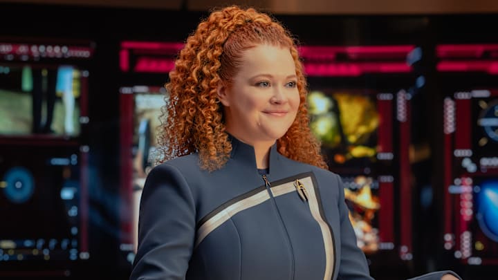 Mary Wiseman as Tilly in season 1, episode 8, of Star Trek: Starfleet Academy streaming on Paramount+. Photo Credit: Brooke Palmer/Paramount+ Mary Wiseman as Tilly in season 1, episode 8, of Star Trek: Starfleet Academy streaming on Paramount+. Photo Credit: Brooke Palmer/Paramount+