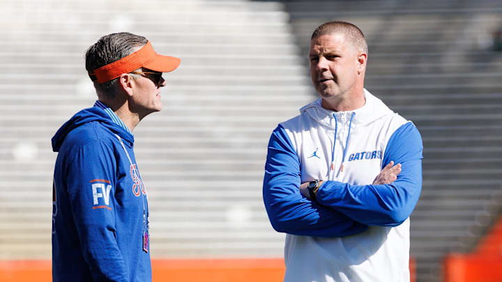 Florida Gators athletic director Scott Stricklin detailed his conversations with now-fired head coach Billy Napier. Florida Gators athletic director Scott Stricklin detailed his conversations with now-fired head coach Billy Napier.