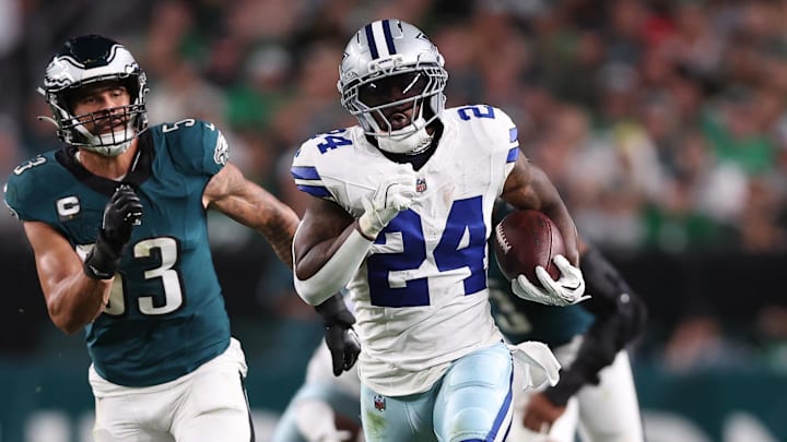 Dallas Cowboys running back Miles Sanders