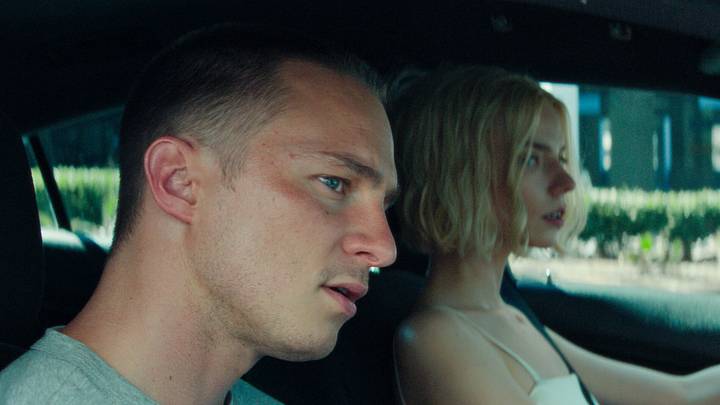 Drew Starkey and Anya Taylor-Joy in "Lucky," now streaming on Apple TV Drew Starkey and Anya Taylor-Joy in "Lucky," now streaming on Apple TV