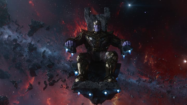Marvel's Guardians Of The Galaxy..Thanos (voiced by Josh Brolin)..Ph: Film Frame..©Marvel 2014