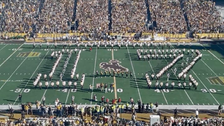 Wyoming retired Josh Allen’s No. 17 Saturday