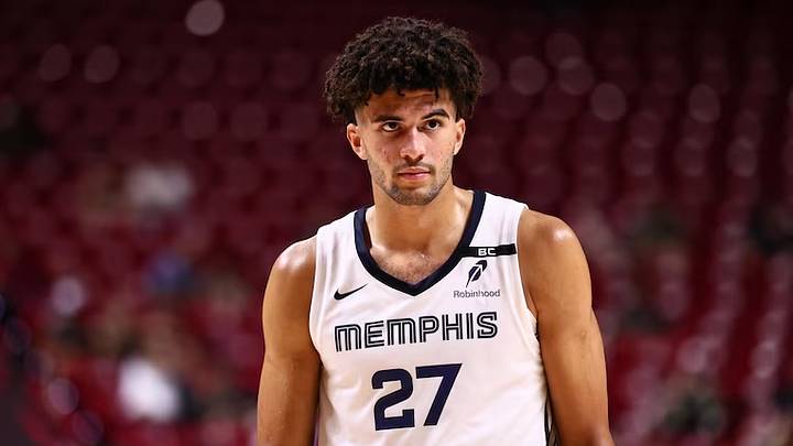 Memphis Grizzlies forward Cam Boozer during a 2026 NBA Summer League game. Memphis Grizzlies forward Cam Boozer during a 2026 NBA Summer League game.