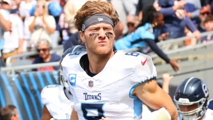 Tennessee Titans quarterback Will Levis.