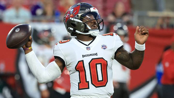Tampa Bay Buccaneers quarterback Jalon Daniels Tampa Bay Buccaneers quarterback Jalon Daniels