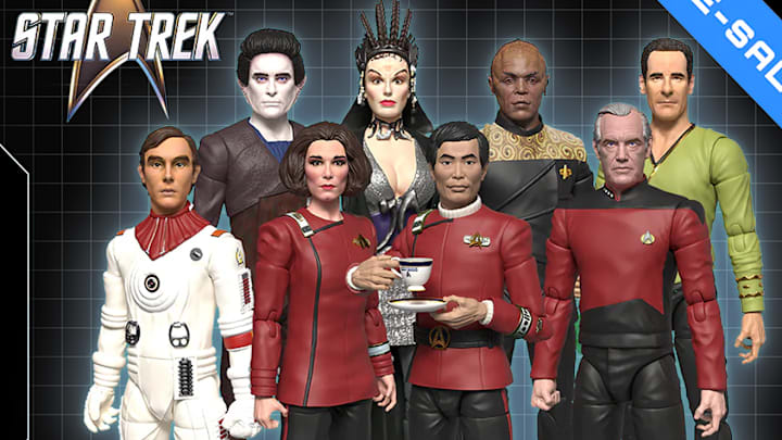 Nacelle’s Star Trek Figure Line. Image courtesy The Nacelle Company Nacelle’s Star Trek Figure Line. Image courtesy The Nacelle Company