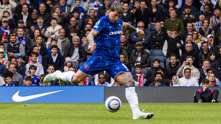 Enzo Fernández opened the scoring for Chelsea against Liverpool