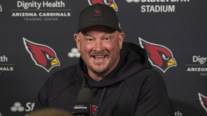 Arizona Cardinals offensive coordinator Nathaniel Hackett