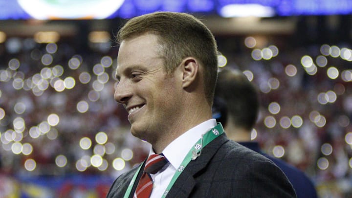 Alabama Crimson Tide former quarterback Greg McElroy Alabama Crimson Tide former quarterback Greg McElroy