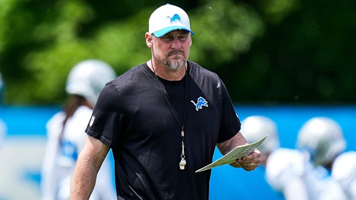Detroit Lions head coach Dan Campbell.