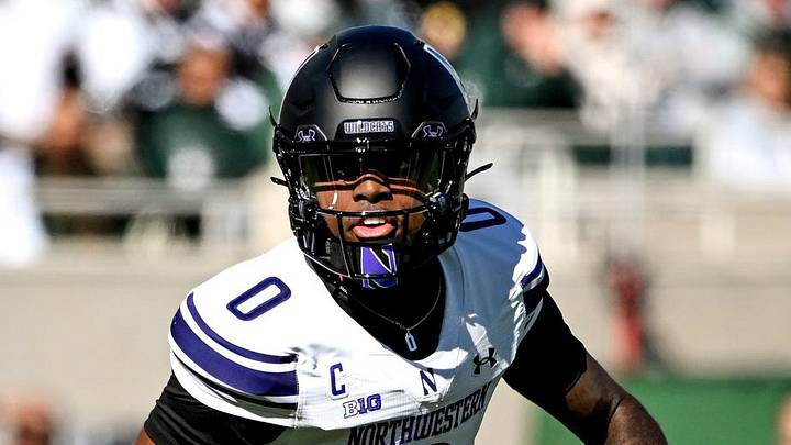 Northwestern’s Aidan Chiles looks to throw against Michigan State during the first quarter on Saturday, Oct. 17, 2026, at Spartan Stadium in East Lansing. Northwestern’s Aidan Chiles looks to throw against Michigan State during the first quarter on Saturday, Oct. 17, 2026, at Spartan Stadium in East Lansing.