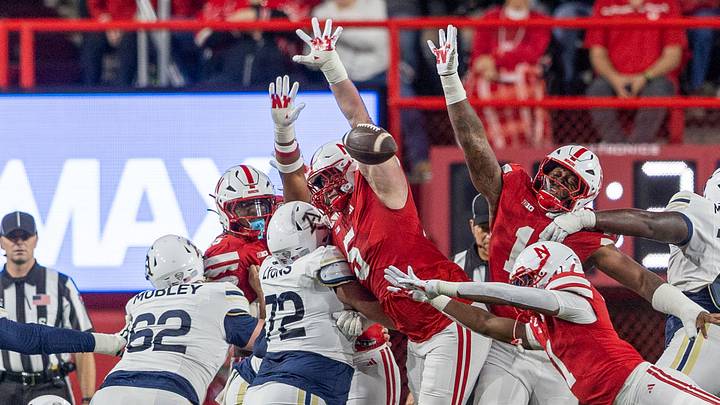 Riley Van Poppel's blocked field goal against Akron marked the only time in 2025 that an opponent's red zone possession didn't result in points.