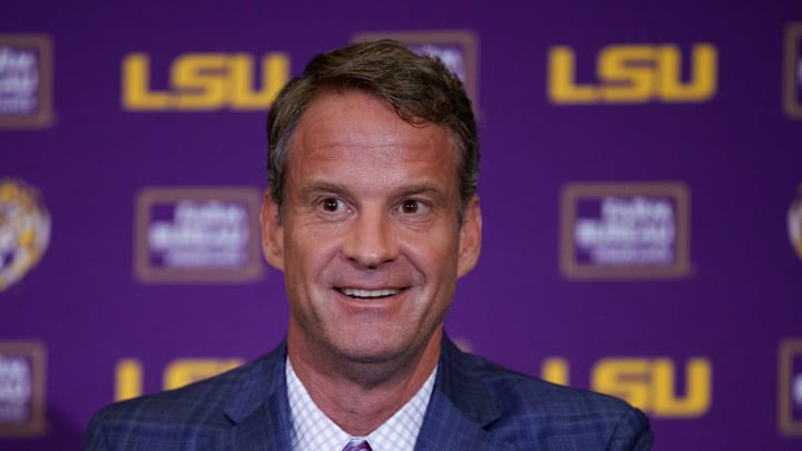 LSU new head coach Lane Kiffin