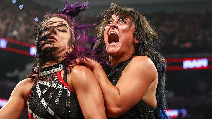 Lyra Valkyria and Bayley Lyra Valkyria and Bayley