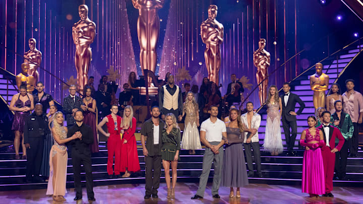 DANCING WITH THE STARS - ÒEpisode 3302Ó - Oscars¨ NightÓ Ð Hollywood glitz meets ballroom glamour when all 13 couples grace the stage with dazzling performances, dancing to iconic songs from Oscar¨-nominated films. TUESDAY, SEPT. 24 (8:00-10:01 p.m. ET) on ABC(Disney/Eric McCandless)
DANCING WITH THE STARS
