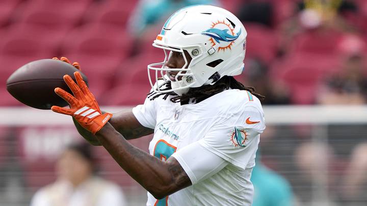 Miami Dolphins wide receiver Caleb Douglas Miami Dolphins wide receiver Caleb Douglas