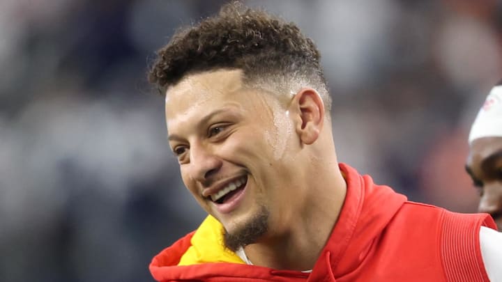 Nov 27, 2025; Arlington, Texas, USA; Kansas City Chiefs quarterback Patrick Mahomes (15) warms up prior to the game against the Dallas Cowboys at AT&T Stadium. Mandatory Credit: Kevin Jairaj-Imagn Images Nov 27, 2025; Arlington, Texas, USA; Kansas City Chiefs quarterback Patrick Mahomes (15) warms up prior to the game against the Dallas Cowboys at AT&T Stadium. Mandatory Credit: Kevin Jairaj-Imagn Images