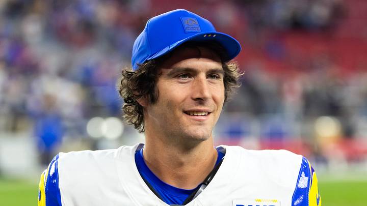 Los Angeles Rams quarterback Stetson Bennett.