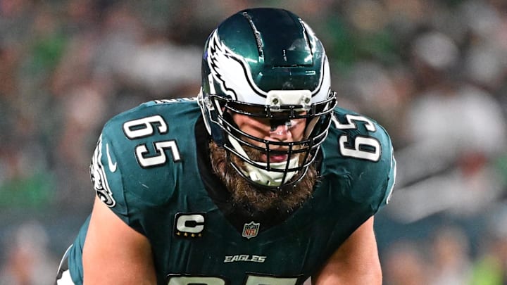 Philadelphia Eagles offensive tackle Lane Johnson