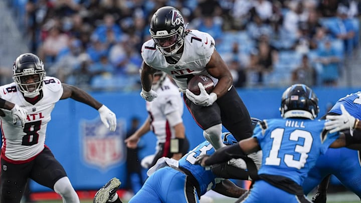 Bijan Robinson and the Atlanta Falcons continue to fly up ESPN's NFL Power Rankings.