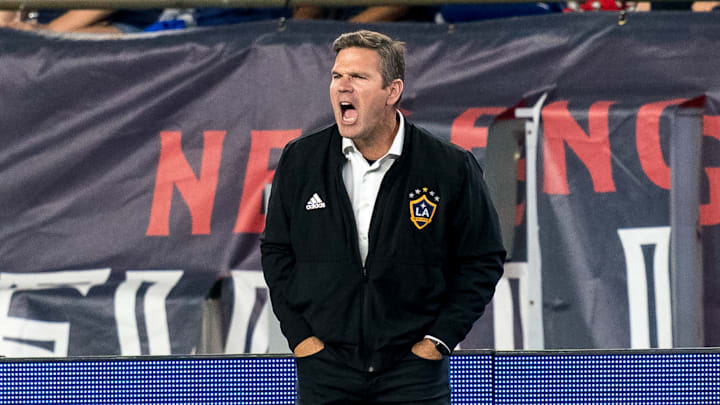 Los Angeles Galaxy manager Greg Vanney solves goalkeeping issue. Los Angeles Galaxy manager Greg Vanney solves goalkeeping issue.