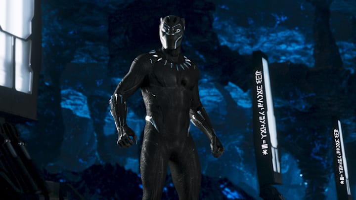 Marvel Studios' BLACK PANTHER..Black Panther/T'Challa (Chadwick Boseman) Marvel Studios' BLACK PANTHER..Black Panther/T'Challa (Chadwick Boseman)