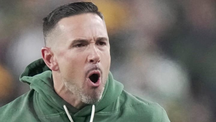 Green Bay Packers coach Matt Lafleur yells at an official during last year's home game against the Bears. Green Bay Packers coach Matt Lafleur yells at an official during last year's home game against the Bears.
