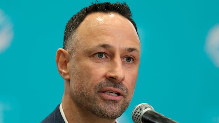 Miami Dolphins general manager Jon-Eric Sullivan Miami Dolphins general manager Jon-Eric Sullivan