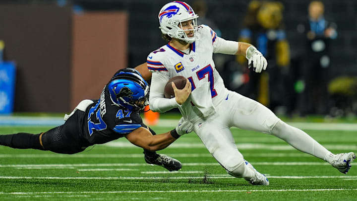 Buffalo Bills quarterback Josh Allen (17). Buffalo Bills quarterback Josh Allen (17).