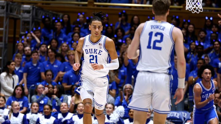 Countdown to Craziness; Duke basketball center Christian Reeves and forward TJ Power
